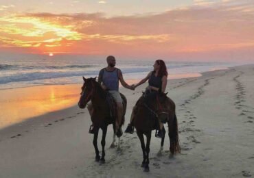 Horseback Riding on the beach with Paso Colombiano Show