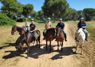 Initiation class and horseback Riding