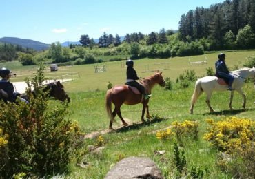 Horseback Riding on the mountains