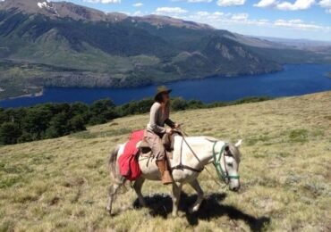 Horseback Riding in Lolog Lake near San Martín de los Andes with Argentinian Asado